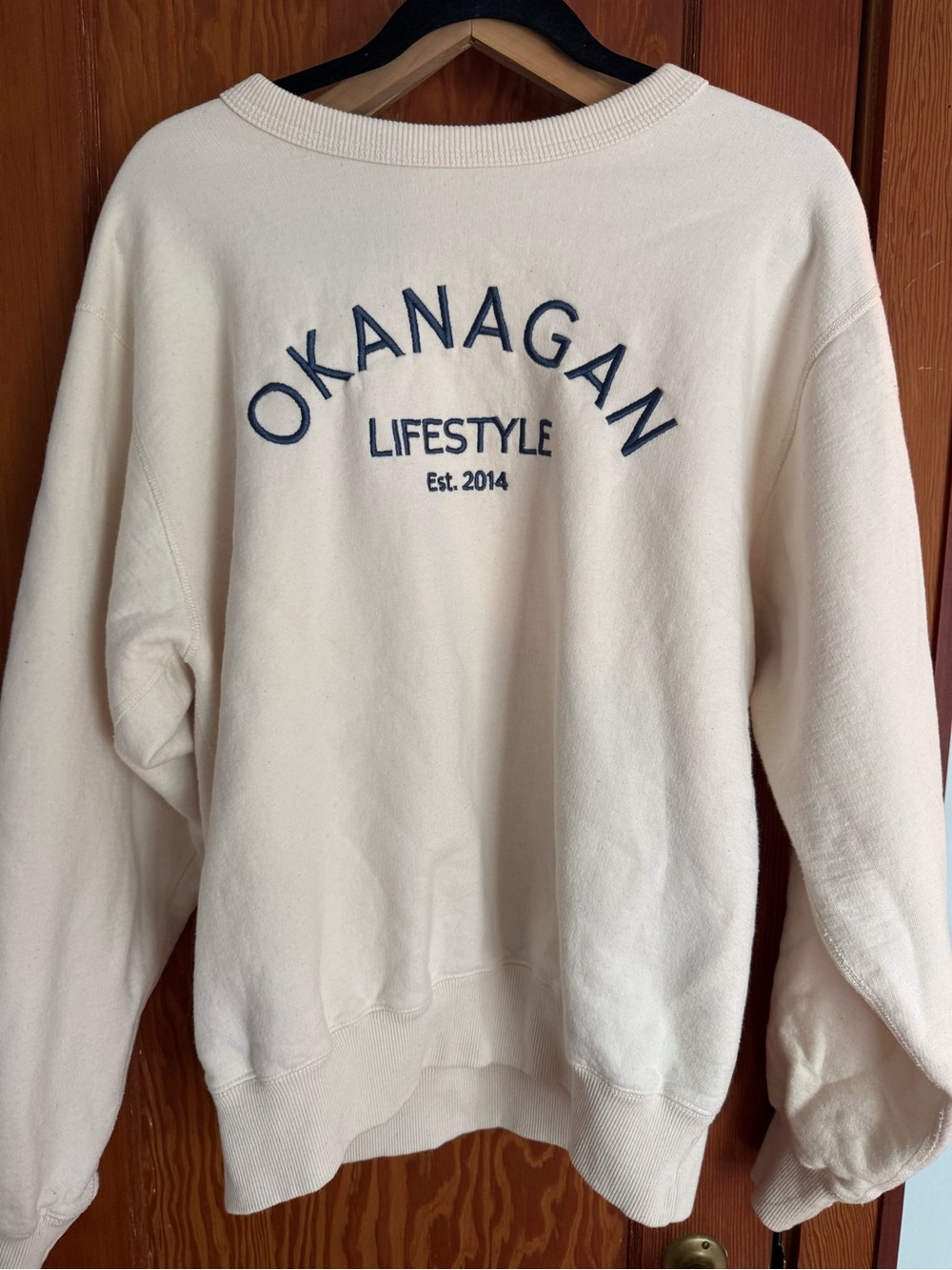 Cream Crewneck Sweater